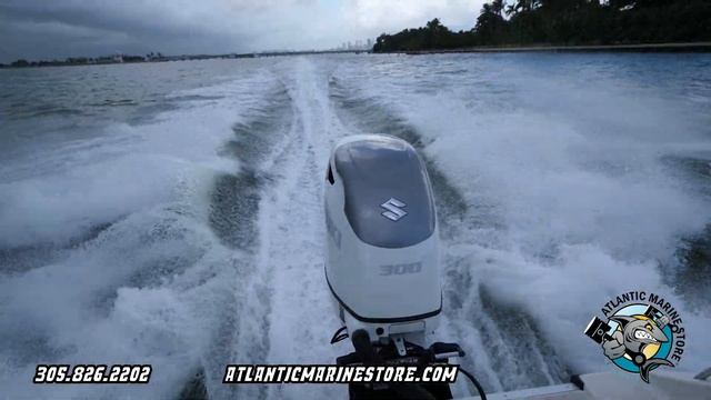 23' Triton Repowered with Single Suzuki 300HP Dual Prop by Atlantic Marine смотреть онлайн