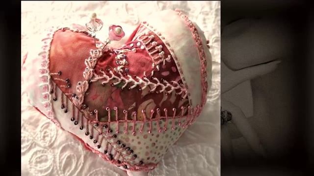 Пэчворк сердечки Идеи пэчворк украшения и декора сердечек смотреть онлайн