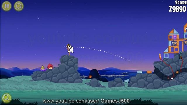 Angry Birds Rio Rocket Rumble (50 Stars) 3.Bonus Level Walkthrough Lösung смотреть онлайн