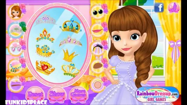 Watch & Learn Princess Sofia Make up Tutorial Video Game-Sofia The First Games Online смотреть онлайн
