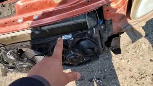 доработка газели установка дополнительных электро винтеляторов на газель от ВАЗ, лопнула траверса