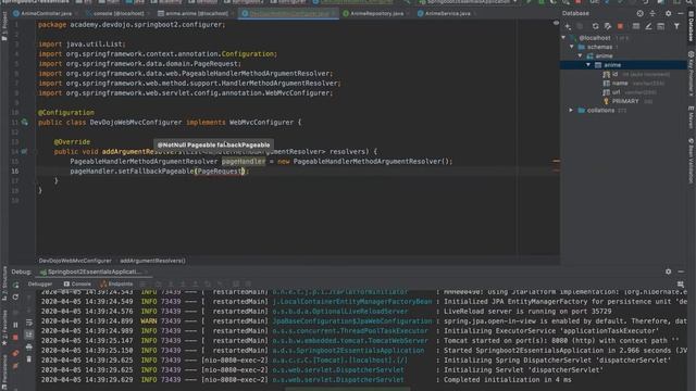 Spring Boot 2.3 Essentials 20 - Paging and Sorting pt 02 - WebMvcConfigurer смотреть онлайн