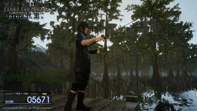 Final Fantasy XV Windows Edition 1080P Benchmark on Ryzen 3900x (Score only) смотреть онлайн