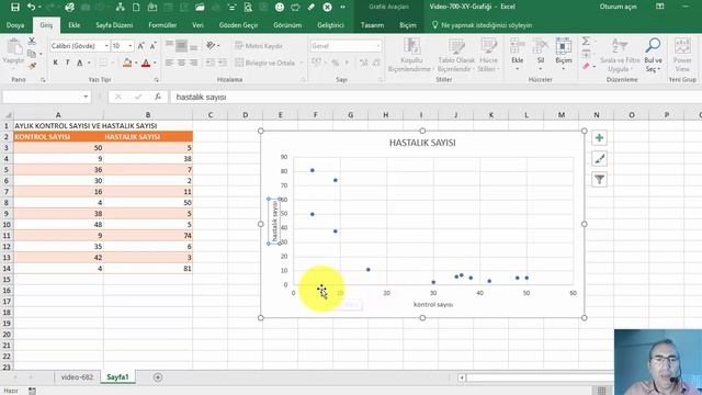 Excel XY Grafiği смотреть онлайн