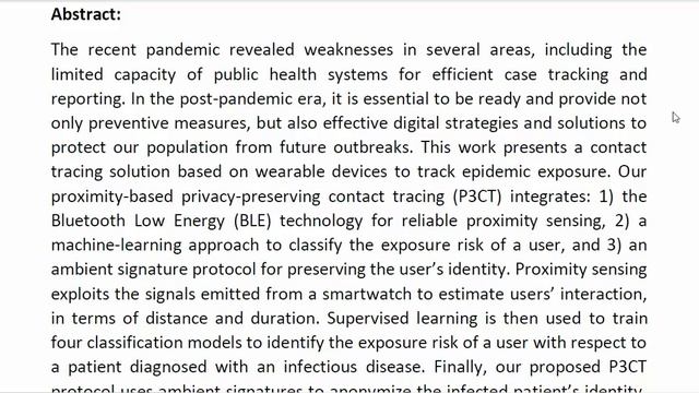 Epidemic Exposure Tracking With Wearables A Machine Learning Approach to Contact Tracing смотреть онлайн