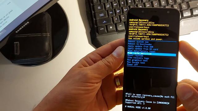 Samsung Galaxy J6 - Wipe Cache Partition смотреть онлайн