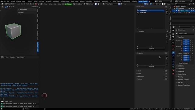 Blender Serpens 3 - Intro 1 - Getting Started смотреть онлайн