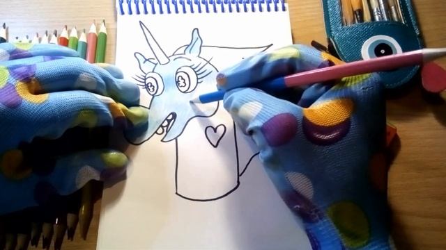 simple drawing / простые рисунки #17 Летающая принцесса Лайлация Пониголовая, Рисуем вместе с вами смотреть онлайн