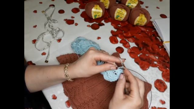 ДЕТСКАЯ ЮБОЧКА СПИЦАМИ #юбка #пряжа #спицы смотреть онлайн