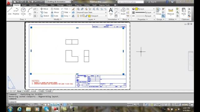 AutoCAD II 30-13 Introduction to Scale Representations смотреть онлайн