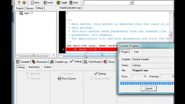 Debugging with DevC++ смотреть онлайн