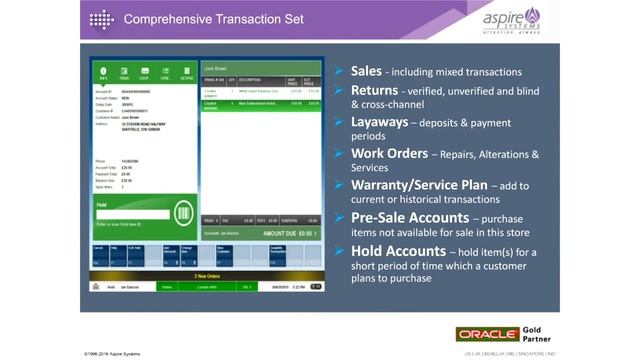 Basics of Oracle Xstore POS смотреть онлайн