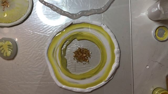 Фруктовница из Эпоксидной Смолы.Как сделать эффект облаков.RESIN ART смотреть онлайн