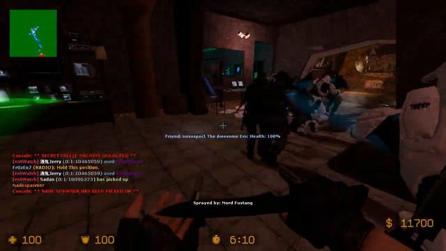 Counter Strike Source - Zombie Escape mod Multiplayer Gameplay Walkthrough on d.o.e map смотреть онлайн