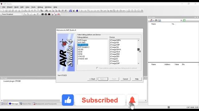 DC Motor Control Using Single Switch | Proteus Simulation | ATmega32 with LCD смотреть онлайн