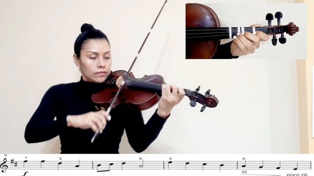 Suzuki Violín Vol. 1 Andantino Tutorial With Sheet Music смотреть онлайн