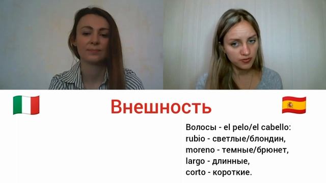Испанский & итальянский. Сравнение языков. Урок 7. Внешность смотреть онлайн