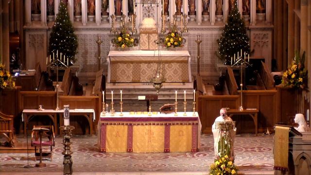 Christmas Eve 2019 8pm Choral Vigil Mass at St Mary's Cathedral Sydney смотреть онлайн