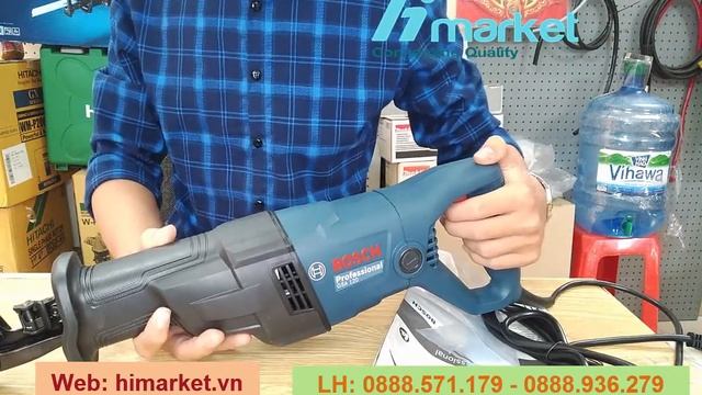 Giới thiệu Máy cưa kiếm Bosch GSA 120, lh 0888571179, himarket.vn смотреть онлайн