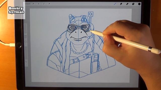 How To Draw Movie Ninja Turtles Donatello, Как нарисовать черепашку ниндзя