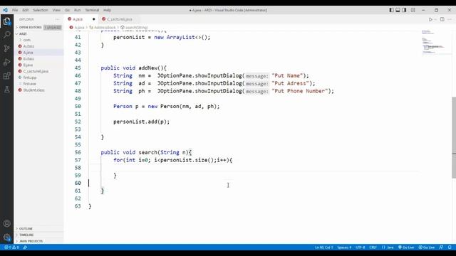Collections in Java - ArrayList - A mini Project смотреть онлайн