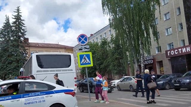 По Брянску на машине. От улицы Ямская до гостиницы Десна. Bryansk. Июнь 2022 #брянск