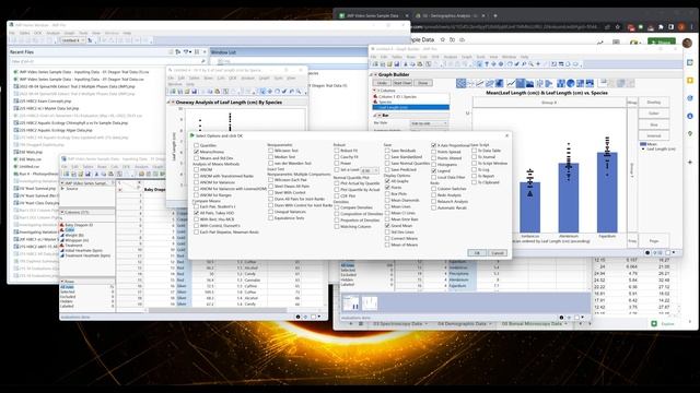 JMP 08 Comparisons of Means (including Tukey's HSD) смотреть онлайн