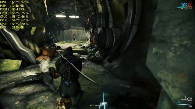 Warframe - i3 4150 - 8GB RAM - GTX 750 ti - 1080p смотреть онлайн