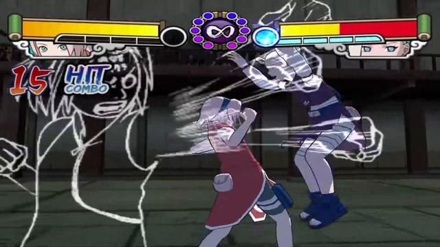 Super Naruto Gekitou Ninja Taisen 4 Every Character Combos смотреть онлайн