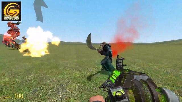 Godzilla 2021 VS Dinosaur VS Demon Army - Garry's Mod смотреть онлайн