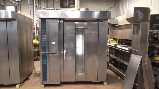 Revent Double Rack Oven Model: 624U G DG Running