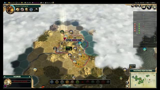 Civilization 5 Multiplayer #10 BNW Part 2 - Sejong of Korea смотреть онлайн