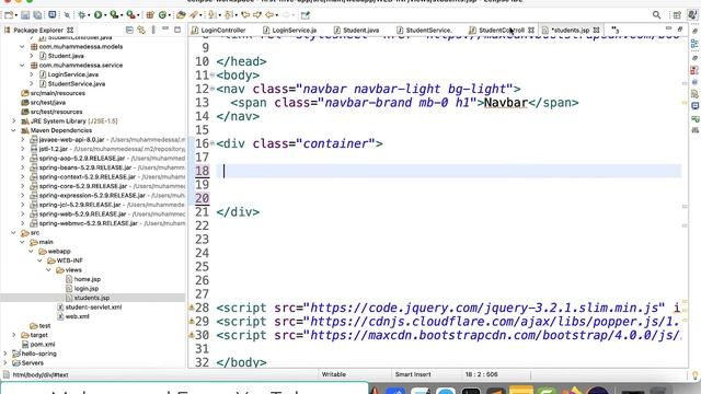 11 JAVA Spring Framework Controllers & Packages смотреть онлайн