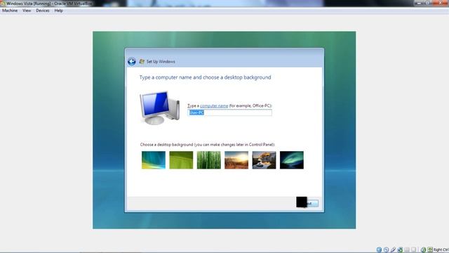 Procedure for installing Windows Vista using Oracle VM Virtual Box смотреть онлайн