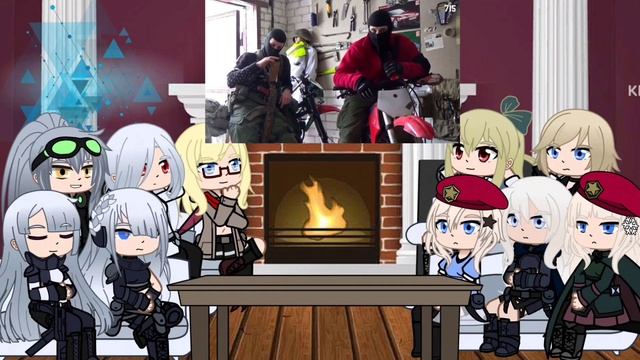 Реакция Girls' Frontline (Russian edition), на приколы Warzone 2.0 и 715 Team... смотреть онлайн