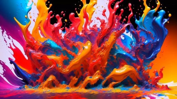 Copyright Free Video Abstract Liquid Background (No Sound) — Abstract Liquid VJ LOOP Screensaver