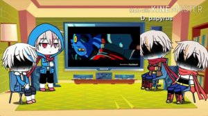 реакция Даст Санс,Санс,даст папируса,папируса на дастбелив комикс gacha life (часть 2)