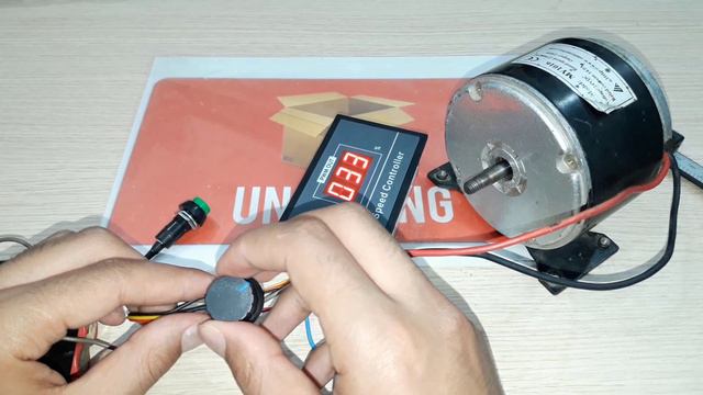 DC 6-60V 30A Speed PWM Controller Adjustable Motor Controller With Digital Display