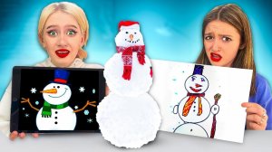 КОМПЬЮТЕРНАЯ ГРАФИКА VS РИСОВАНИЕ НА БУМАГЕ! - Челлендж !! Часть 2