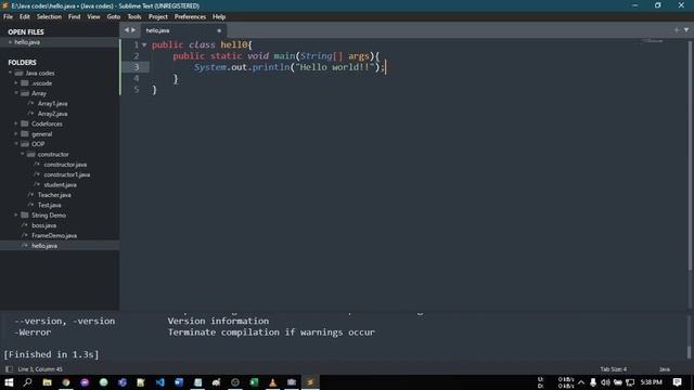 How To Take Input To A Java Code On Sublime Text 3(Compile and Run)[Bangla] смотреть онлайн