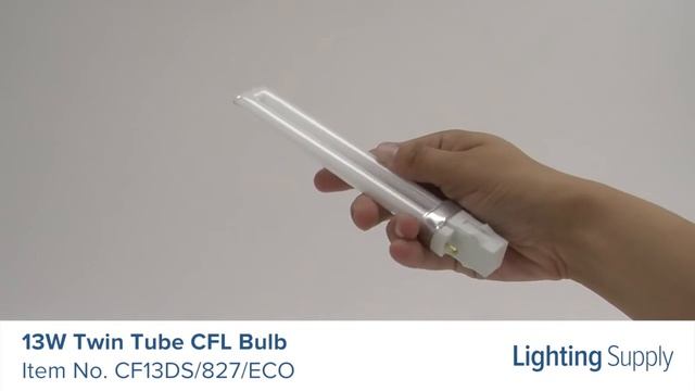 Sylvania 13W Twin Tube CFL Bulb (CF13DS/827/ECO) смотреть онлайн