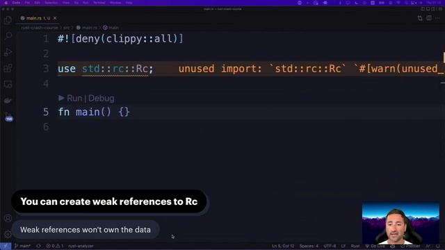 Chapter 13 - Pointers - Rust Crash Course ? смотреть онлайн