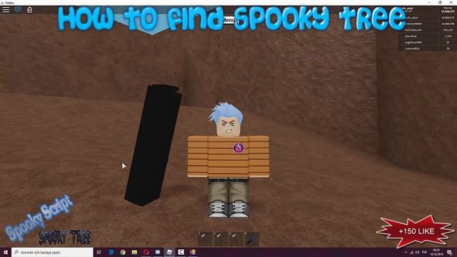 Lumber Tycoon 2 ♦ How To Find Spooky Tree ♦ Spooky Script // Roblox смотреть онлайн