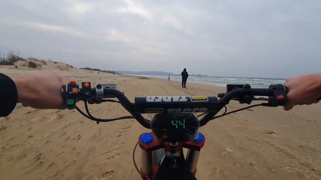 Первая поездка после перехода на цепь / Электробайк на QS138 Charger X смотреть онлайн