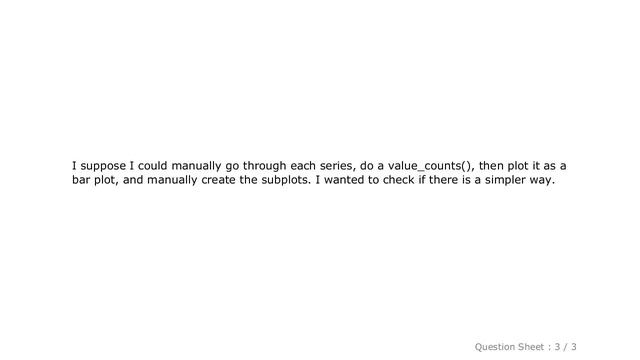 Pandas : Turn Pandas DataFrame of strings into histogram смотреть онлайн