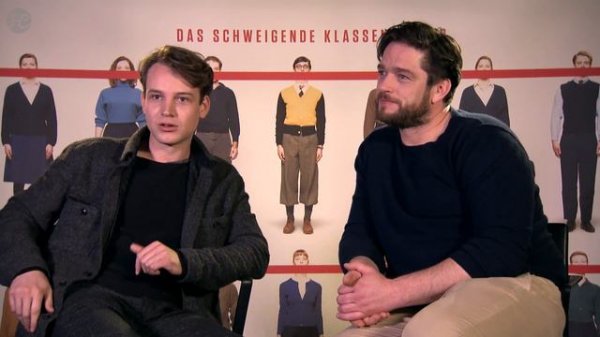 Leonard Scheicher & Ronald Zehrfeld Interview | DAS SCHWEIGENDE KLASSENZIMMER