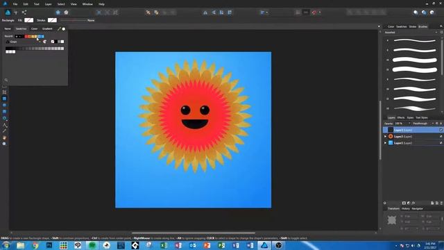 Affinity Designer Test Drive WINDOWS 7 x64 смотреть онлайн