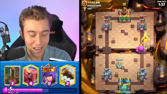 #1 BEST HOG RIDER DECK in CLASH ROYALE! 🏆 смотреть онлайн