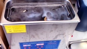 Карбюратор в ультразвуковой ванне