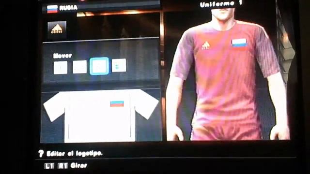Hacer el uniforme de rusia en pes 2013 ps2 смотреть онлайн